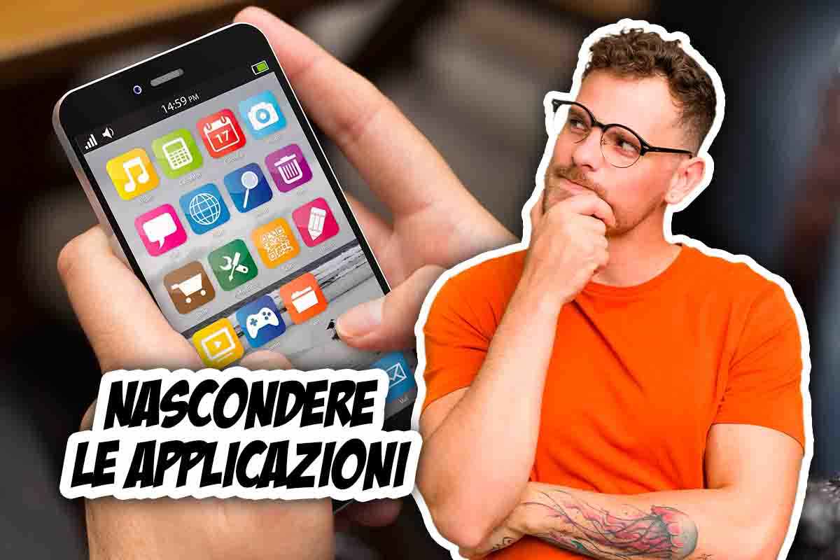 come nascondere le app dalla home