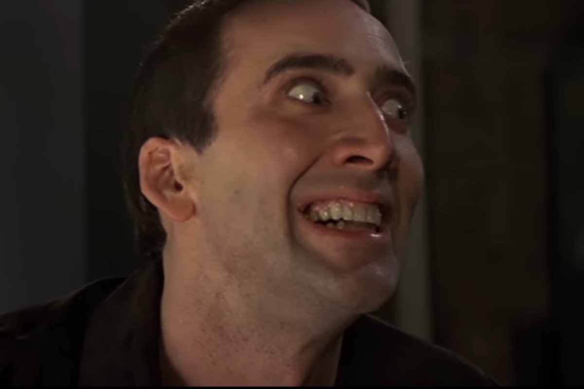 nicolas cage meme di internet, di nuovo