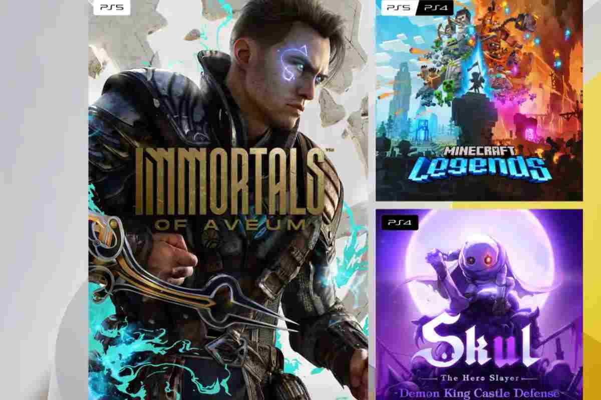 immortals of aveum e minecraft tgratis su playstation