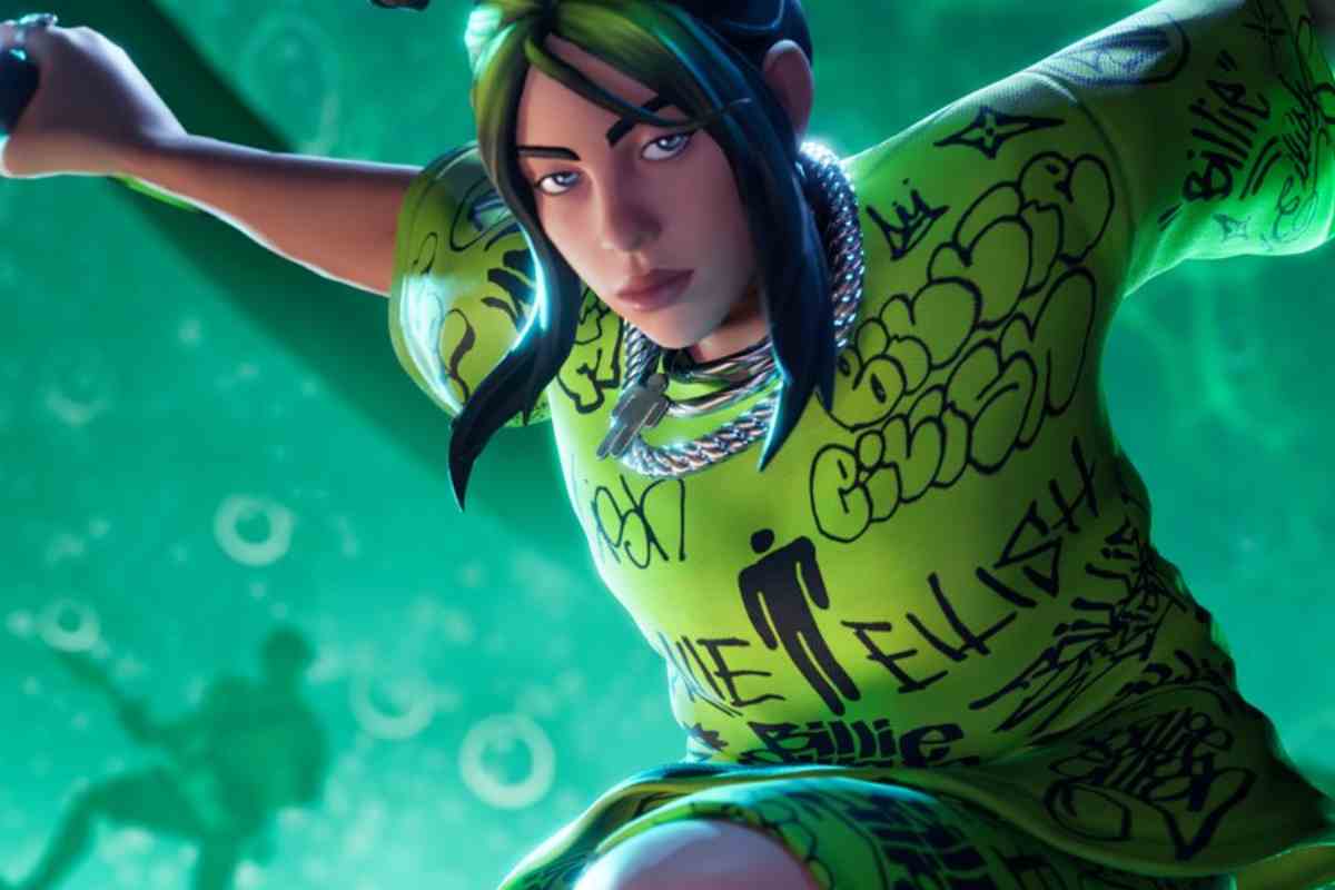 fortnite festival, è arrivata billie eilish