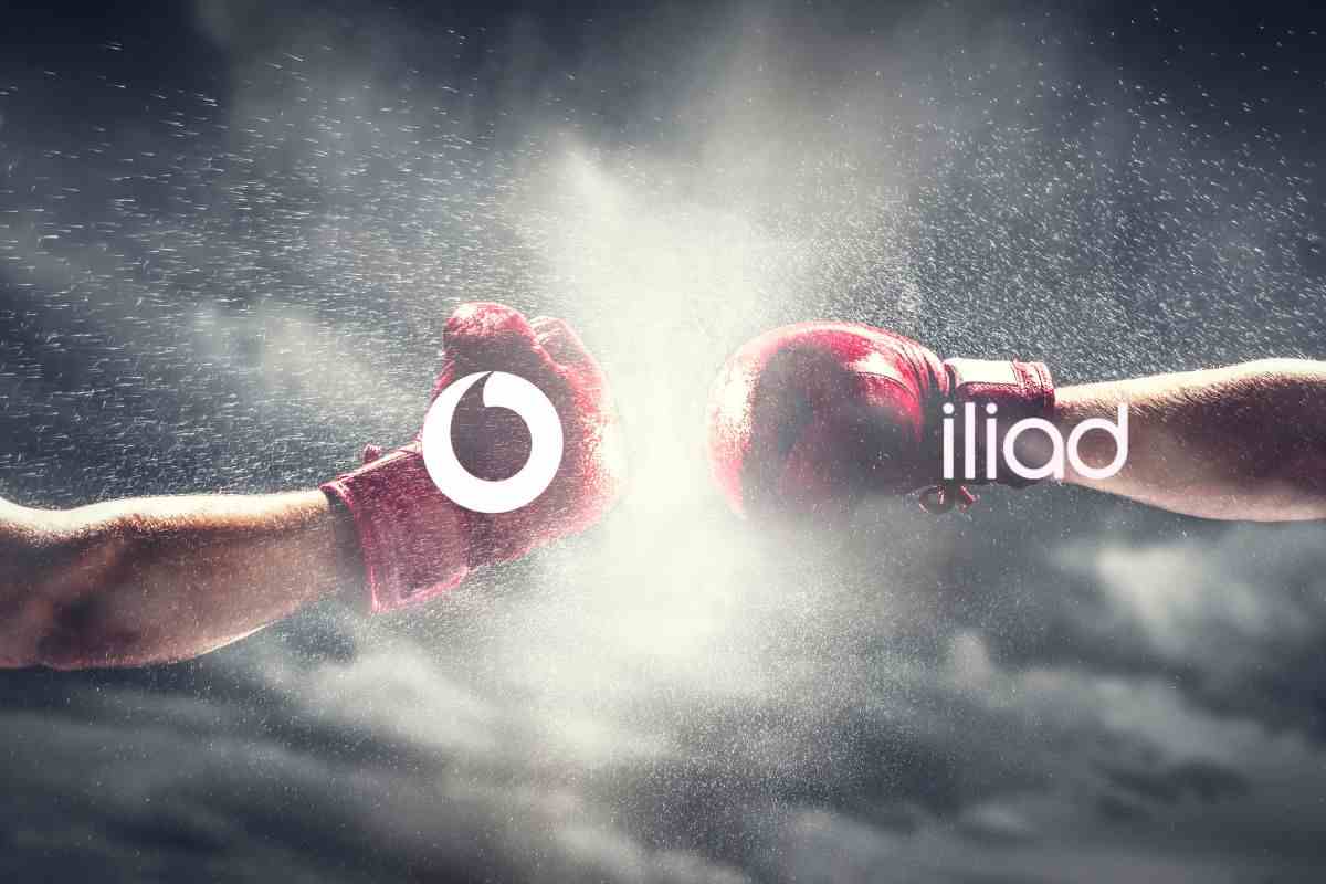 iliad vodafone sfida