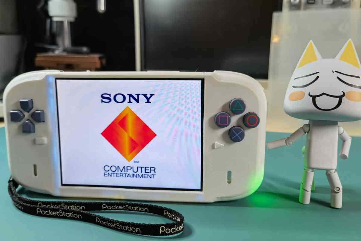 hanno costruito una versione di ps1 portatile che funziona